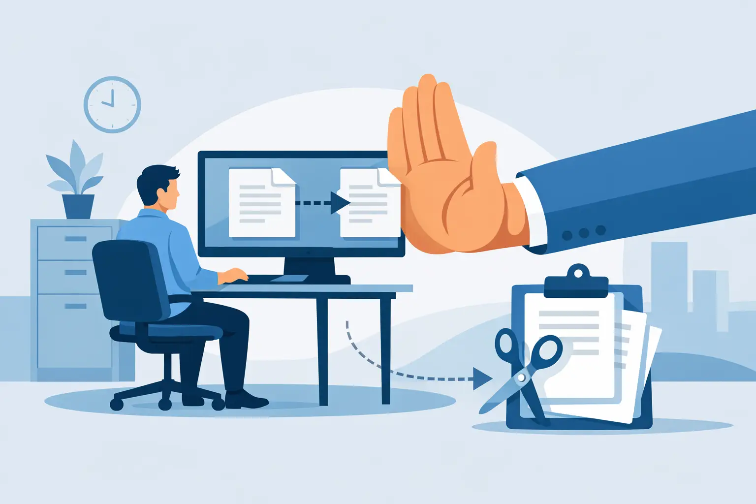 How to Stop Copy Pasting at Work