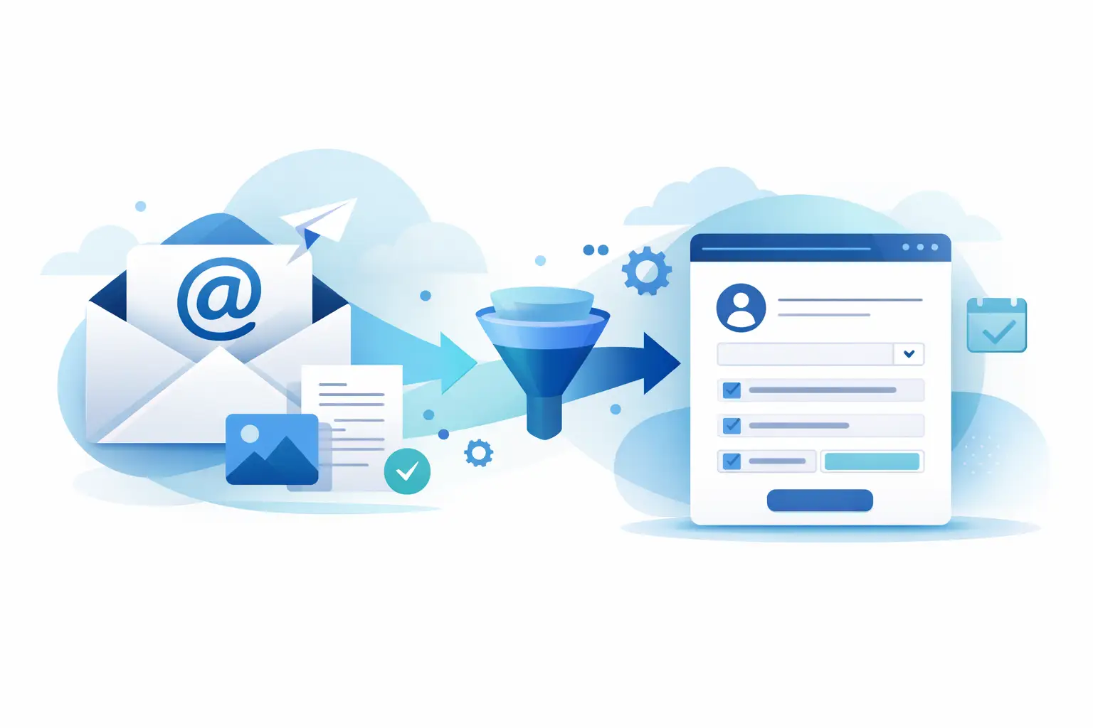 Email to form automation that actually works