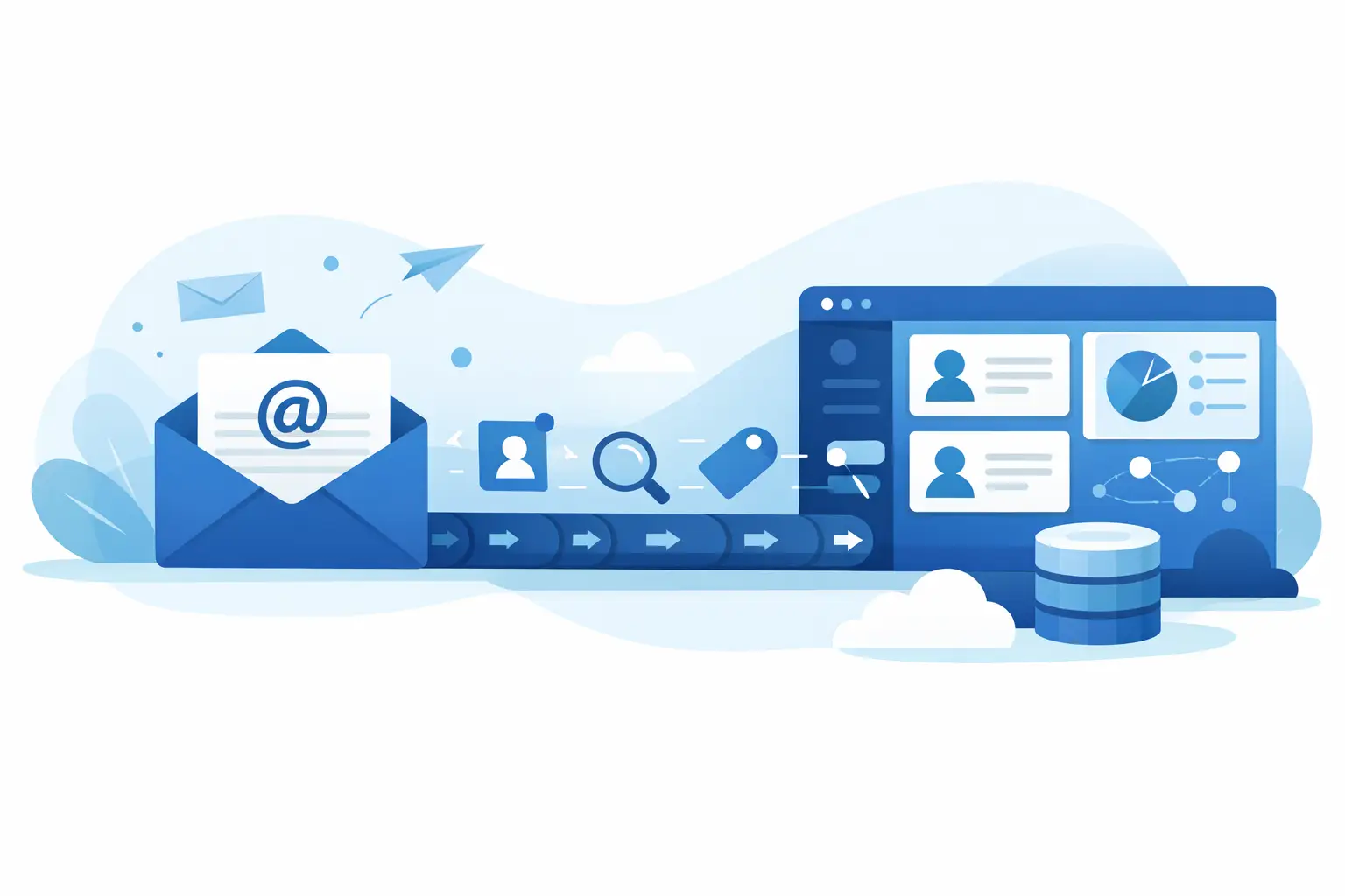 Email extraction to CRM without the mess