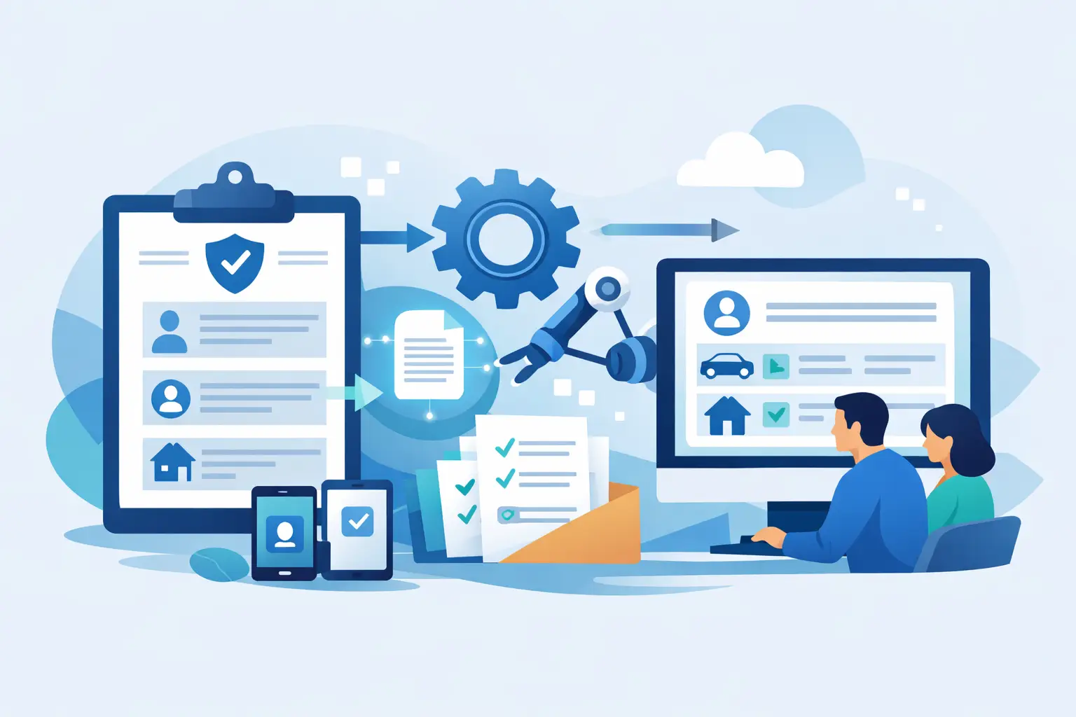Insurance Claim Intake Workflow That Stops Re-Keying